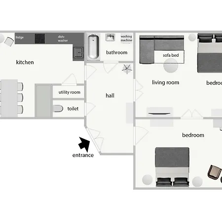 The Place In - Old Town Apartamento Praga